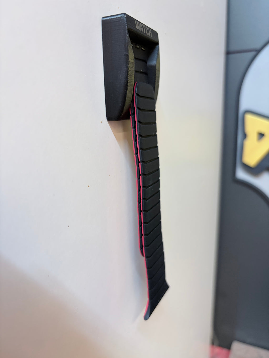 "JEDES OUTFIT BRAUCHT SEIN BAND" - Premium Wand-Organizer für Apple Watch Armbänder (inkl. Magnet-Upgrade)