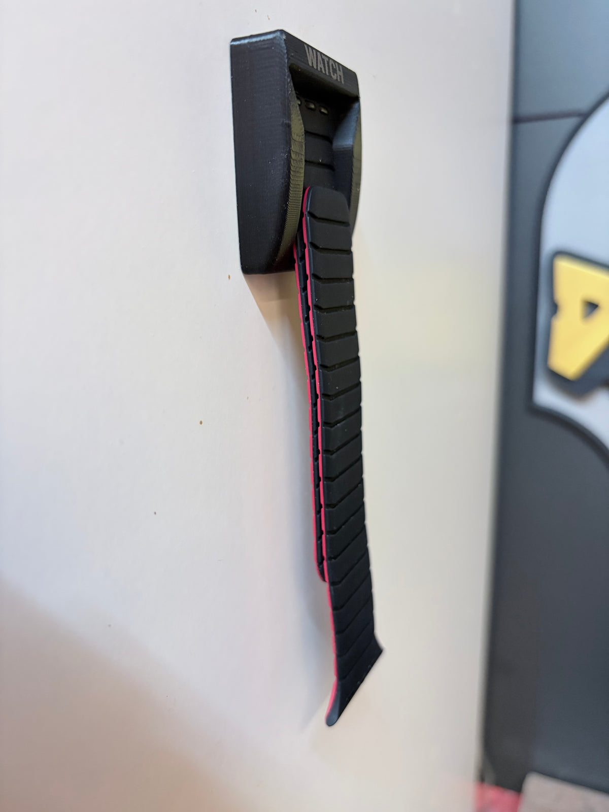 "JEDES OUTFIT BRAUCHT SEIN BAND" - Premium Wand-Organizer für Apple Watch Armbänder (inkl. Magnet-Upgrade)