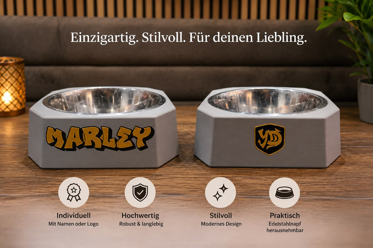 Aufragsbezogener Futternapf