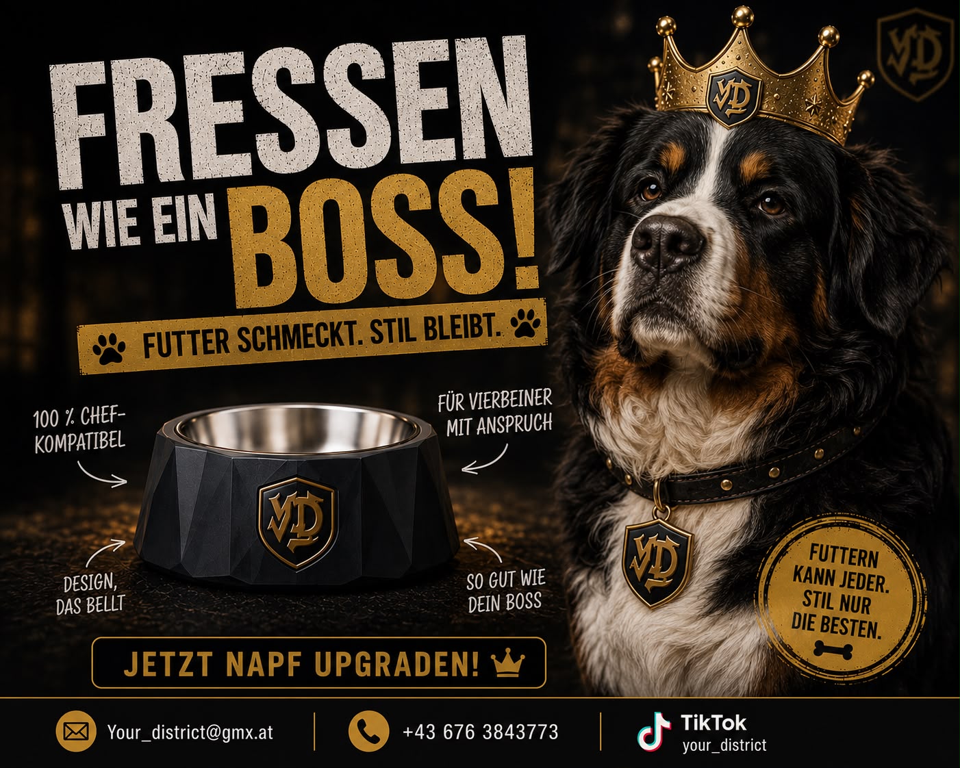 Aufragsbezogener Futternapf